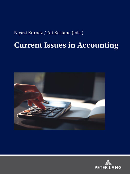 Title details for Current Issues in Accounting by Niyazi Kurnaz - Available